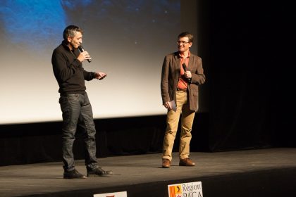 PHOTOS 2012 Les presentateurs  Gilles Charensol et Christophe Raylat.JPG