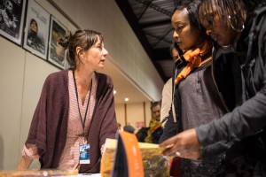 Dédicaces pendant les Rencontres de la Cinémathèque de Montagne