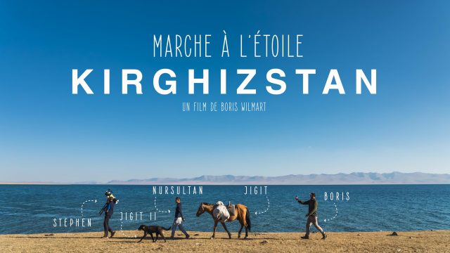 Marche à l'étoile au Kirghizstan