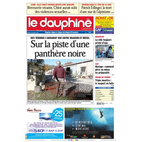 Dauphine Libere du 17 novembre 2012.JPG