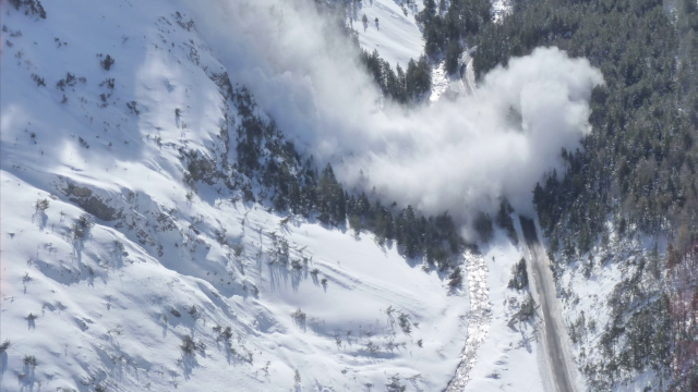 Avalanche en Clarée